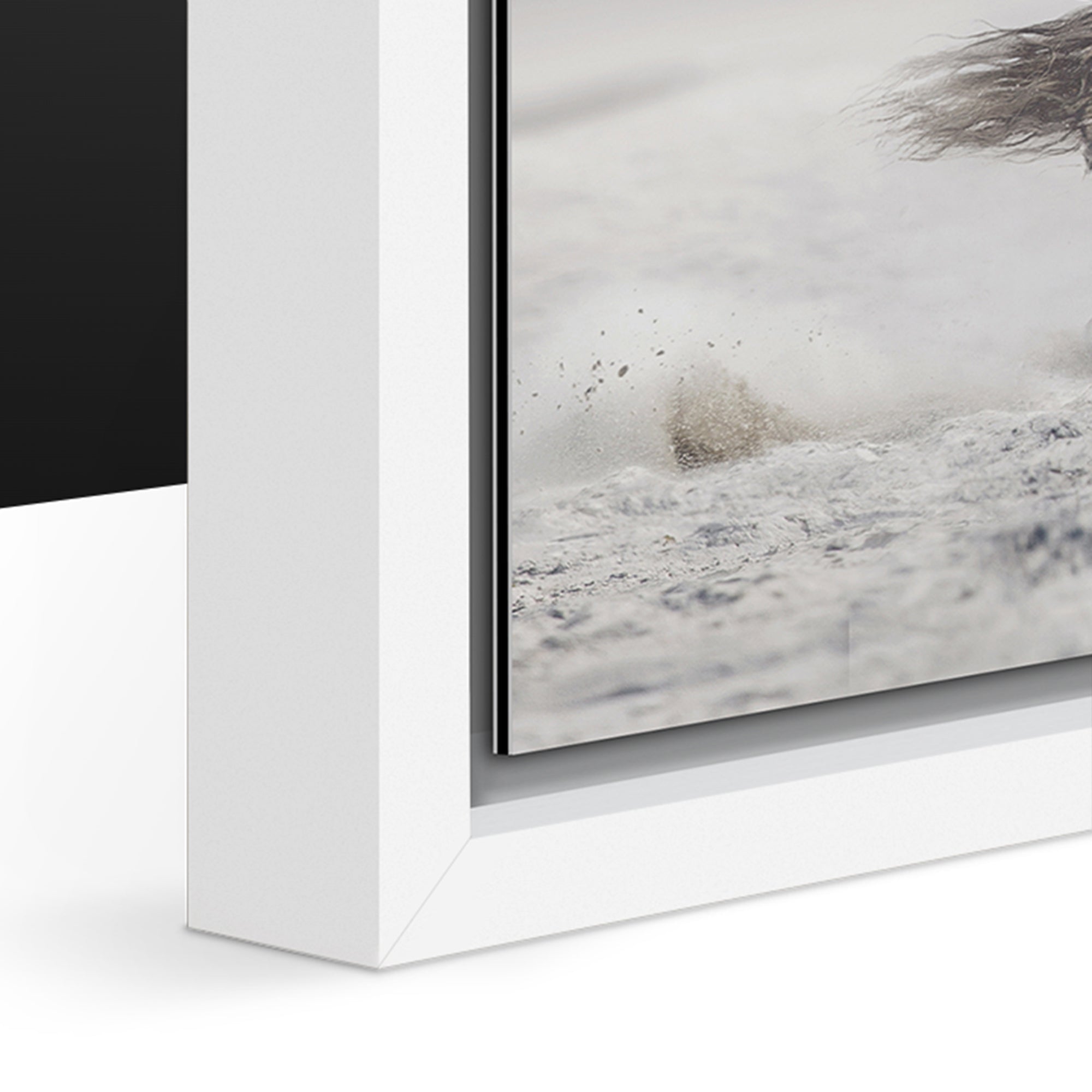 White Floater Frame 71.7″ x 41.7″